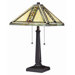 Shalimar 2 Light Table Lamp in Chestnut Bronze