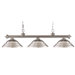 Riviera 3 Light Billiard Pendant
