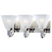 Luxe 3 Light Vanity Light in Chrome
