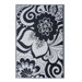 World Maui Black/Cream Rug