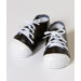 20" Doll Tennis Shoes in Black / White