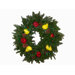 Fresh Fraser Fir Wreath/ centerpeice - "The Colonial" -  24" -26" (diam.)