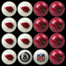 NFL Billiard Ball Set