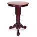 Mahogany Finish Pub Table with Ball and Claw Legs