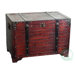 Old Fashioned Wood Storage Trunk Wooden Treasure Hope Chest