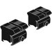Adapter for Standard 3/8 Grooved Receiver for Weaver Style Rings