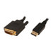 72" Display Port Male to DVI-D Male Cable