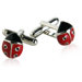 Cute Ladybug Cufflinks