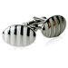 Vertigo Cufflinks in White