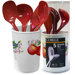 Coordinates 5 Piece Utensil Set with Chutney Design