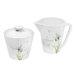 Lifestyles Flower Sugar and Creamer Set