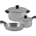 3-Ply Stainless Steel 5-Piece Cookware Set