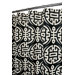 Eko Shower Curtain in Natural / Black