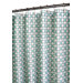 Urban Tiles Shower Curtain in Aquamarine