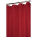 Dorset Solid Shower Curtain in Paprika