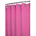 Dorset Solid Large Grommet Shower Curtain in Fresh Pink