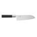 Wasabi 6.5" Black Handled Santoku Knife