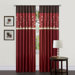 Cocoa Blossom Window Curtain
