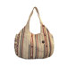 Natural Escalade Cotton Hobo Tote Bag