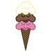 Sweets and Confections with Ice-cream Painting