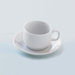 Bistro 7 oz. Cup and Saucer