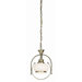 19cm Pendelleuchte "Nostalgika" in Messing antik