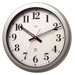 Aquamaster Weatherproof Wall Clock in Bodoni White