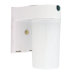 13 Watt 2700K Fluorescent Wall Light in White