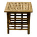 Bamboo Square Side Table