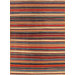 Kilim Multi-Colored Striped Rug