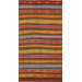 Kilim Multi-Colored Striped Rug