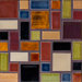 Twin Cities 4" x 12" Handmade Mosaic Blend in Savvy Squares