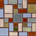 Riverbed 4" x 12" Handmade Mosaic Blend in Savvy Squares