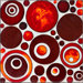 On Fire 4" x 12" Handmade Mosaic Blend in Signature Bubble