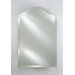 Radiance Scallop Top Frameless Wall Mirror