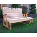 Country Hearts Wood Garden Bench