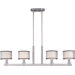 Banded 4 Light Kitchen Island Pendant