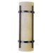 Zen Two Light Wall Sconce in Oil Rubbed Bronze - Energy Star