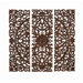 Toscana Wood Carved Plaque (Set of 3)