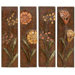 Toscana Assorted Metal Wall D&eacute;cor Set (Set of 4)