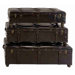 Urban Trends Leather Bench