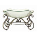 Toscana Glass Bowl with Metal Stand