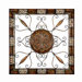 Toscana Simple Metal Wall Plaque