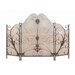 Metro 3 Panel Metal Fireplace Screen