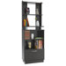 Bookcase with Storage Area in Espresso Wenge