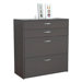 Four Drawer Storage/Filing Cabinet in Espresso Wenge