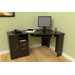 Corner Desk with Shelf