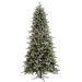 Frosted Frasier Fir 7.5' Artificial Christmas Tree with Clear Lights