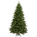 Black Hills Spruce 7.5' Artificial Christmas Tree with Multicolored Lights