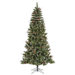 4.5' Snowtip Berry/Vine Artificial Christmas Tree with Clear Lights